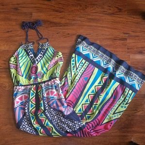 Flying Tomato tribal maxi